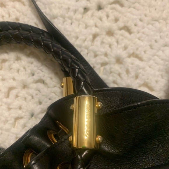Michael Kors, leather black bag made in Italy - Picture 6 of 14